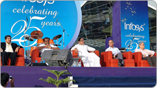 Infosys completes 25 year