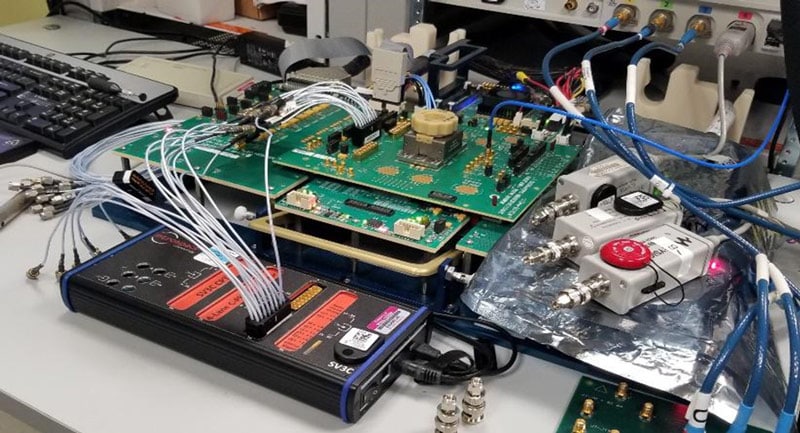 Figure: Illustration of semiconductor verification lab