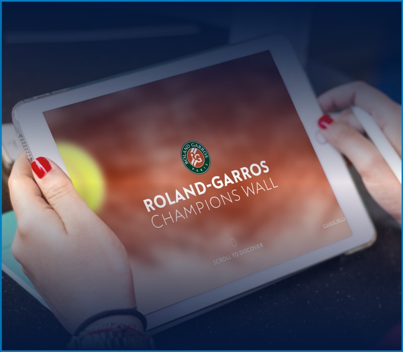Roland-Garros Champions Wall