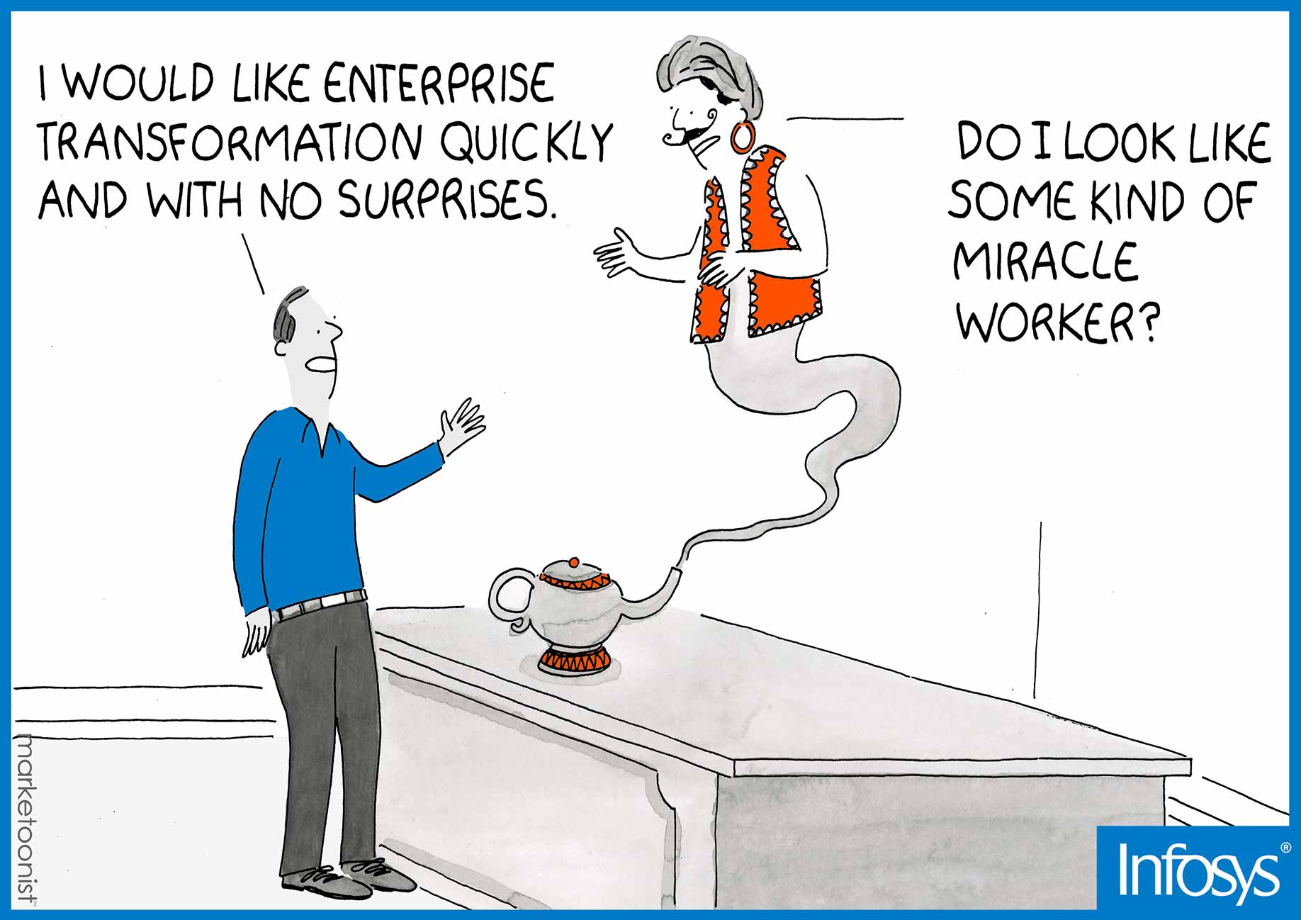 Finding Humor In Digital Transformation - Infy toons | Digital  Transformation