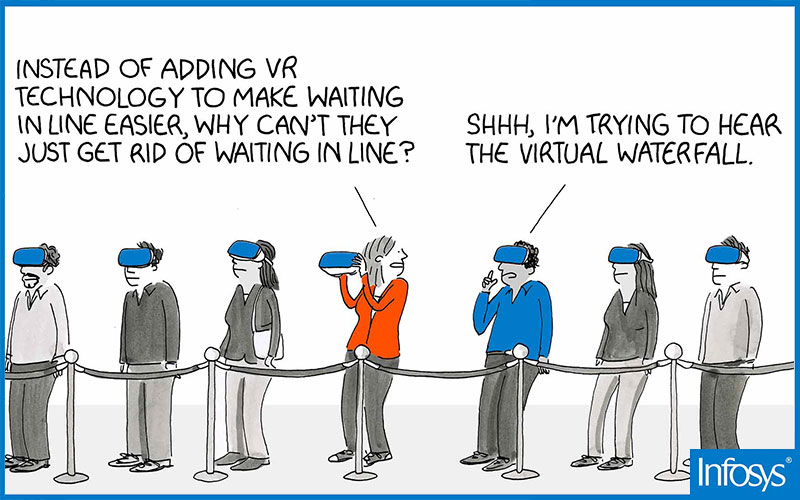 Finding Humor In Digital Transformation - Infy toons | Experience
