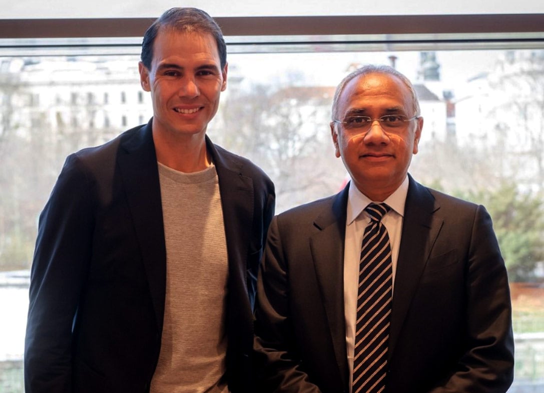 Rafa Nadal in court